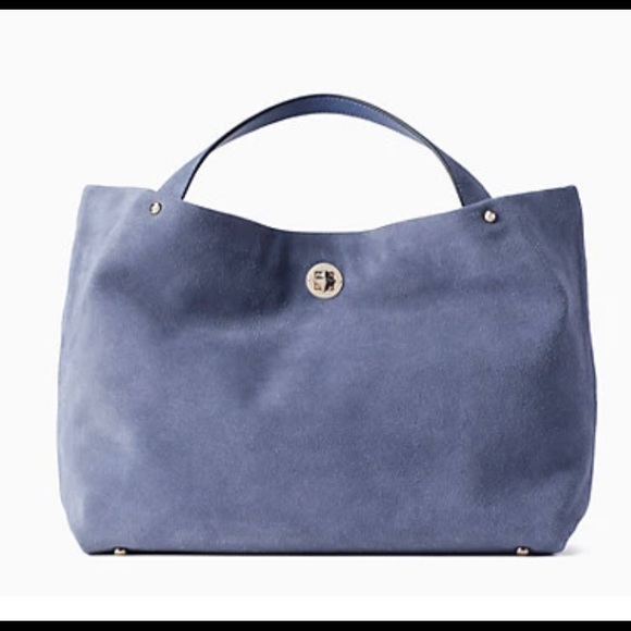 Kate Spade Stardust Suede Willa Handbag - Picture 1 of 12